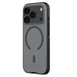 Husa de protectie Nillkin Super Frosted Shield Pro Magnetic compatibil cu iPhone 17 Pro Max / iPhone 18 Pro Max, Negru Transparent