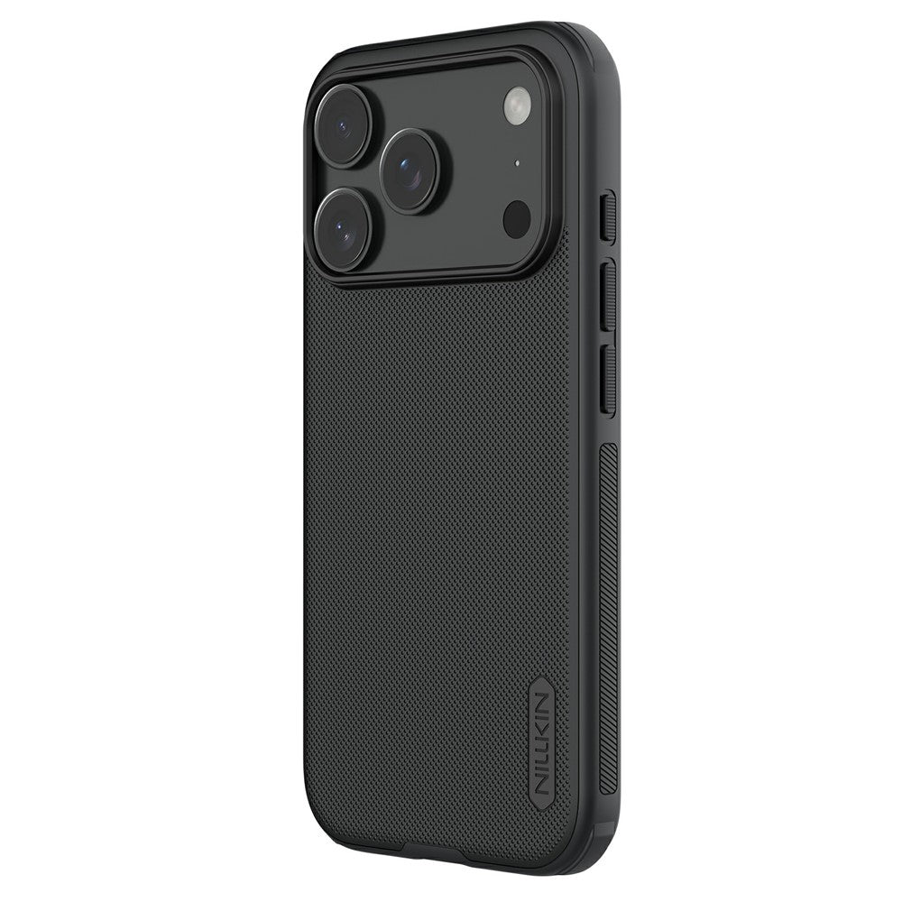 Husa de protectie Nillkin Super Frosted Shield Pro compatibil cu iPhone 17 Pro Max / iPhone 18 Pro Max, Negru