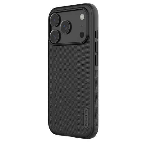 Husa de protectie Nillkin Super Frosted Shield Pro compatibil cu iPhone 18 Pro / iPhone 17 Pro, Negru