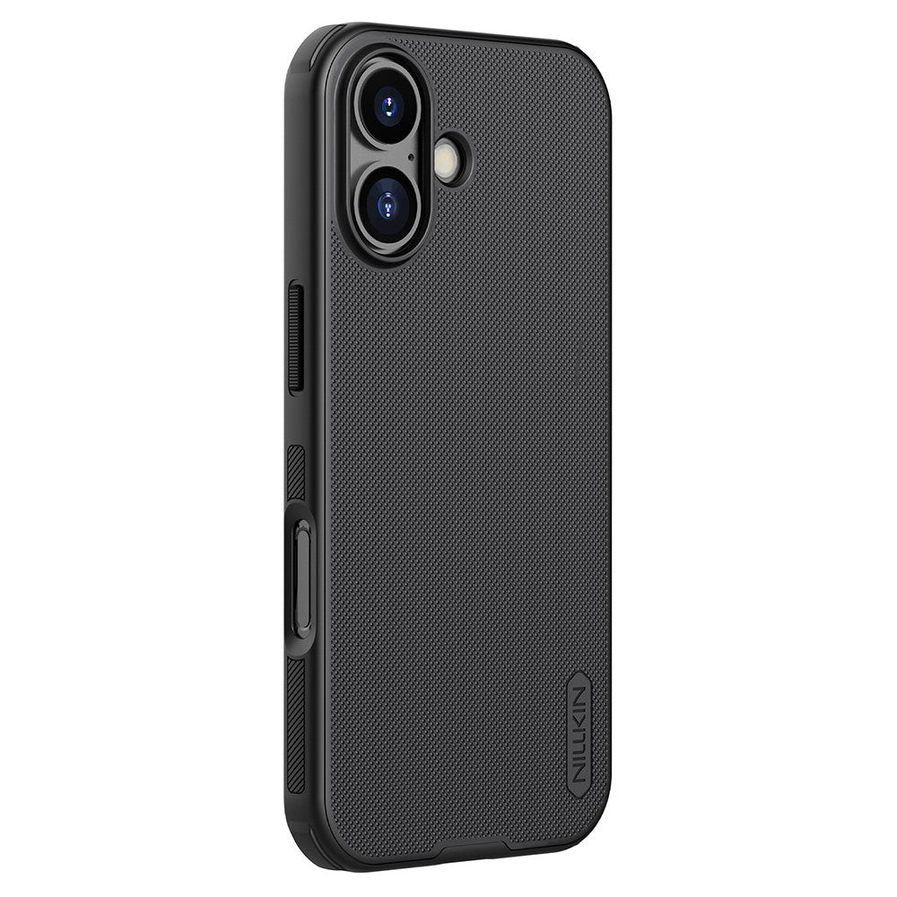 Husa de protectie Nillkin Super Frosted Shield Pro compatibil cu iPhone 17, Negru