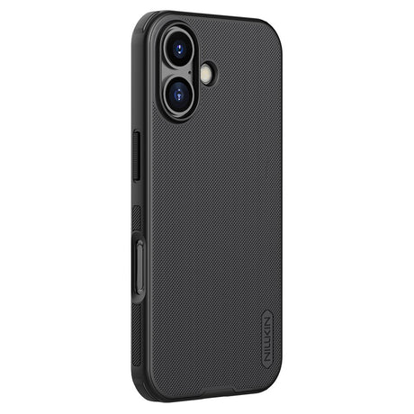 Husa de protectie Nillkin Super Frosted Shield Pro compatibil cu iPhone 17, Negru