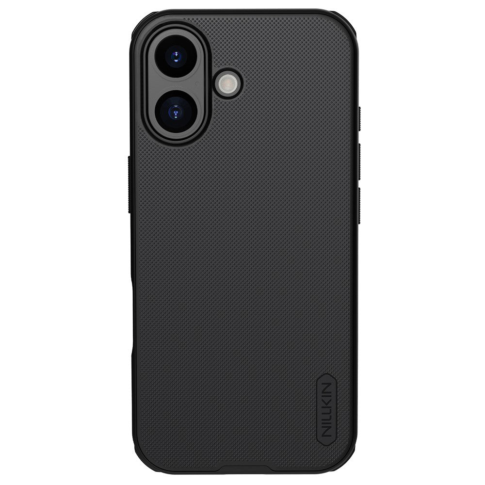 Husa de protectie Nillkin Super Frosted Shield Pro compatibil cu iPhone 17, Negru