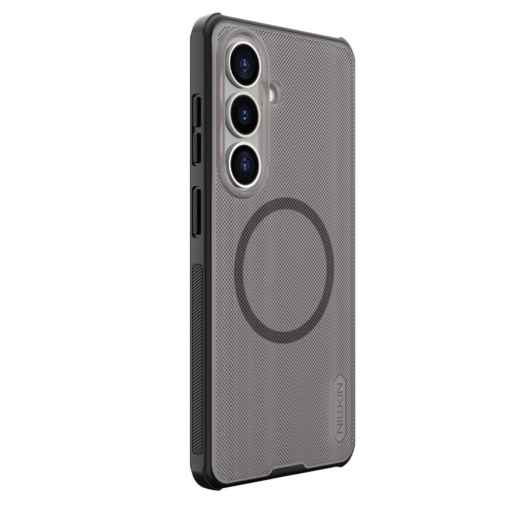 Husa de protectie Nillkin Super Frosted Shield Pro compatibil cu Samsung Galaxy S26 Plus, Negru Transparent