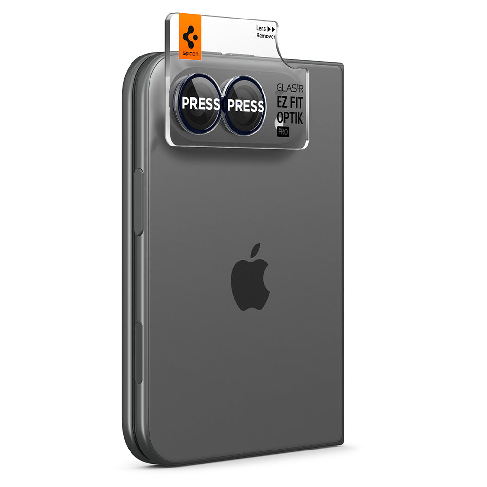 Folie de protectie Spigen compatibil cu iPhone Duo, Negru