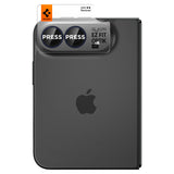 Folie de protectie Spigen compatibil cu iPhone Duo, Negru