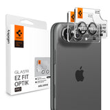 Folie de protectie Spigen compatibil cu iPhone Duo, Alb