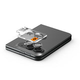 Folie de protectie Spigen compatibil cu iPhone Duo, Alb