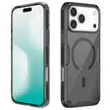 Husa de protectie Nillkin Nature TPU Pro compatibil cu iPhone 17 Pro / iPhone 18 Pro, Negru Transparent