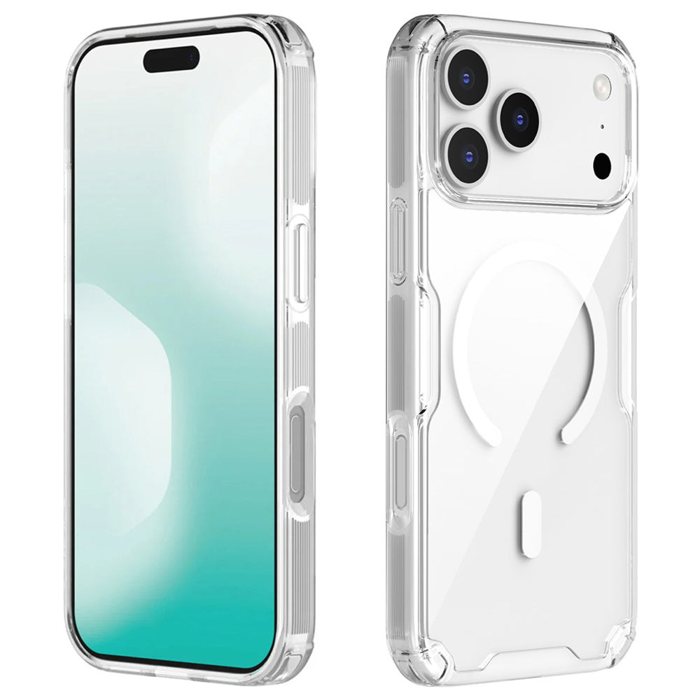 Husa de protectie Nillkin Nature TPU Pro compatibil cu iPhone 17 Pro / iPhone 18 Pro, Alb