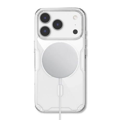 Husa de protectie Nillkin Nature TPU Pro compatibil cu iPhone 17 Pro / iPhone 18 Pro, Alb