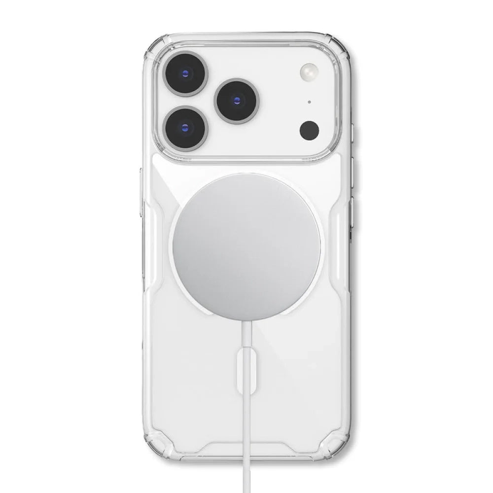 Husa de protectie Nillkin Nature TPU Pro compatibil cu iPhone 17 Pro Max / iPhone 18 Pro Max, Alb