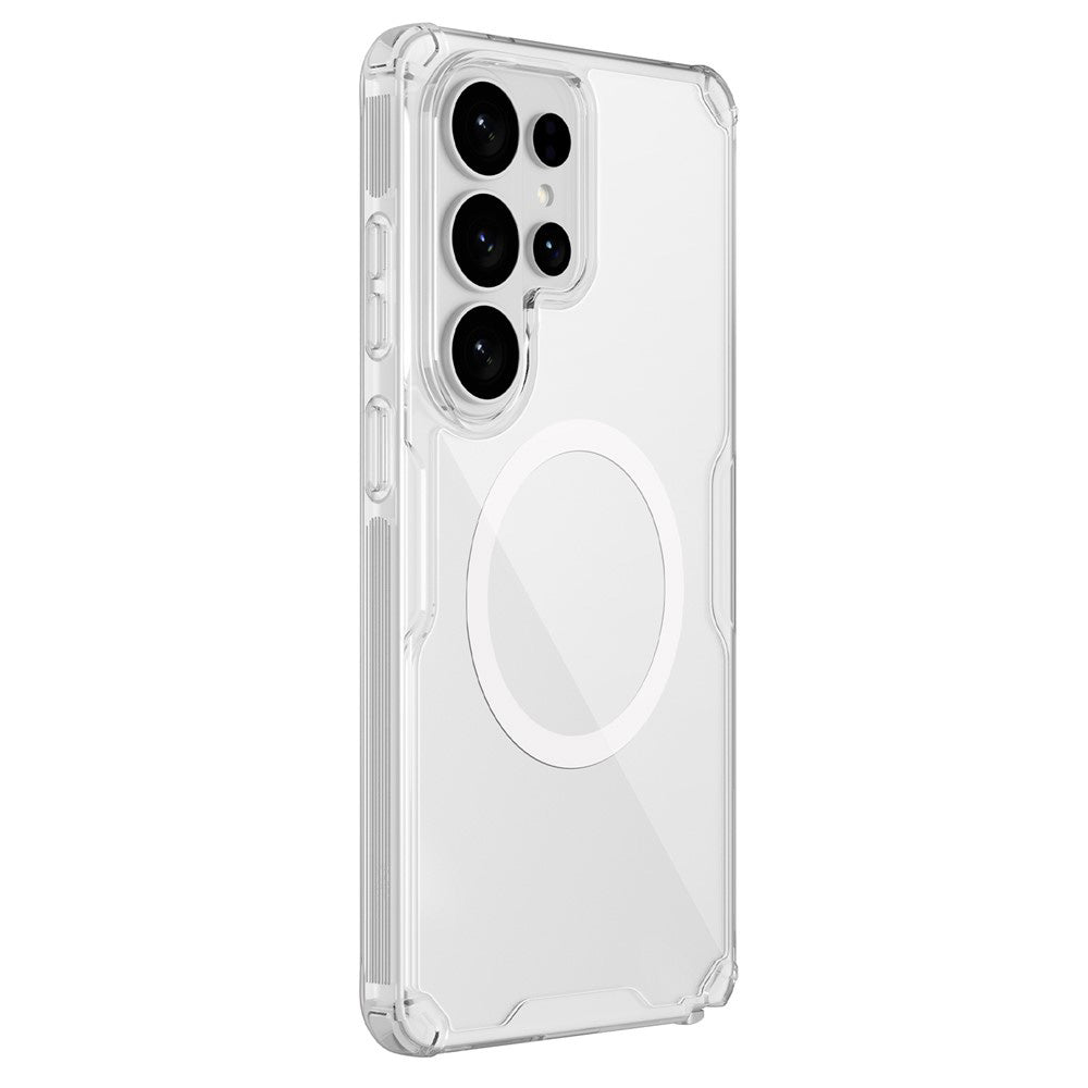 Husa de protectie Nillkin Nature TPU Pro MagSafe compatibil cu Samsung Galaxy S26 Ultra, Alb