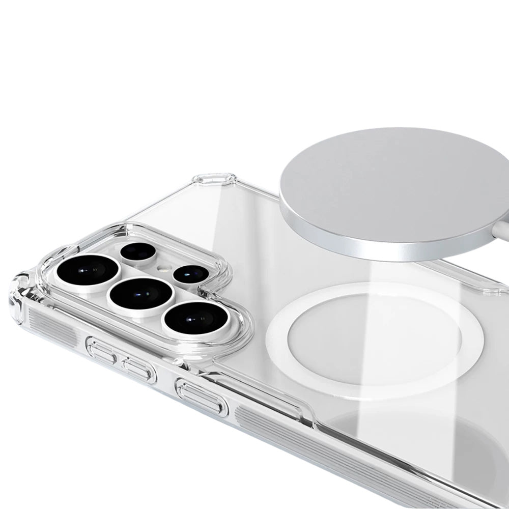 Husa de protectie Nillkin Nature TPU Pro MagSafe compatibil cu Samsung Galaxy S26 Ultra, Alb