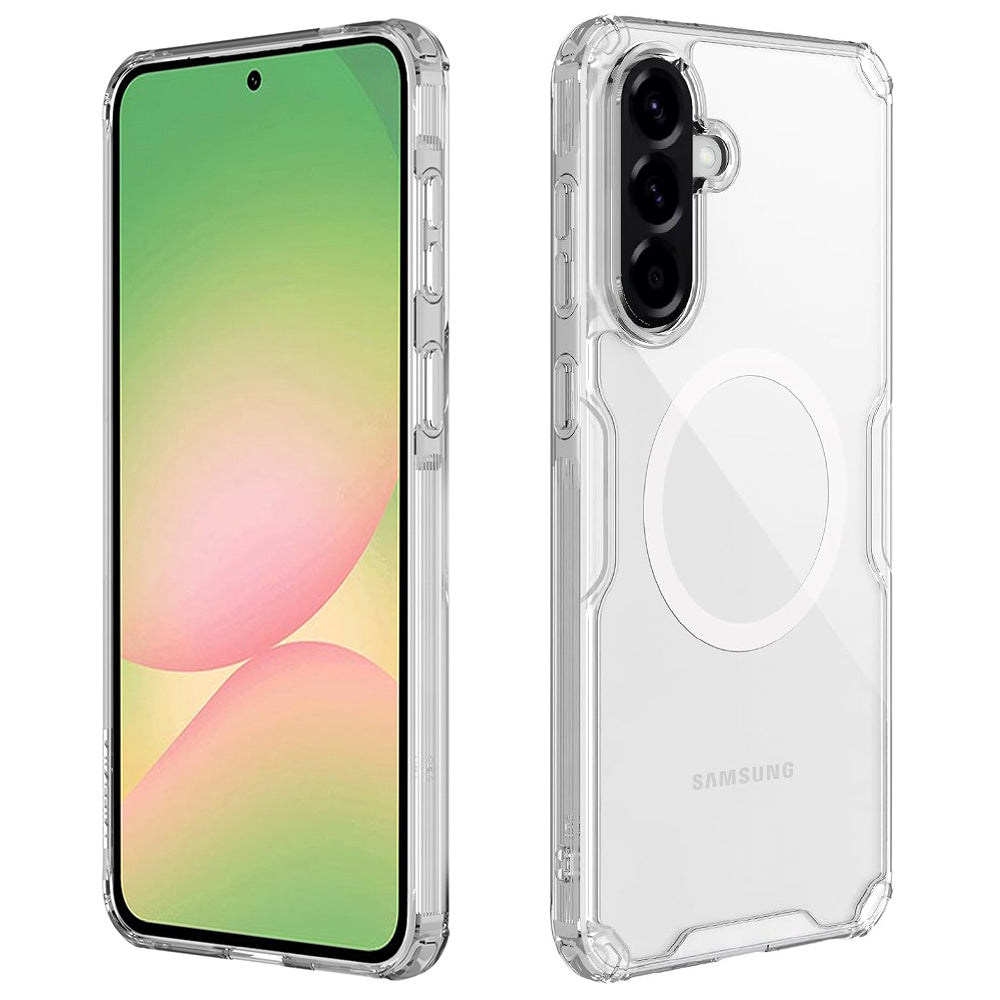 Husa de protectie Nillkin Nature TPU Pro MagSafe compatibil cu Samsung Galaxy A56 5G, Alb
