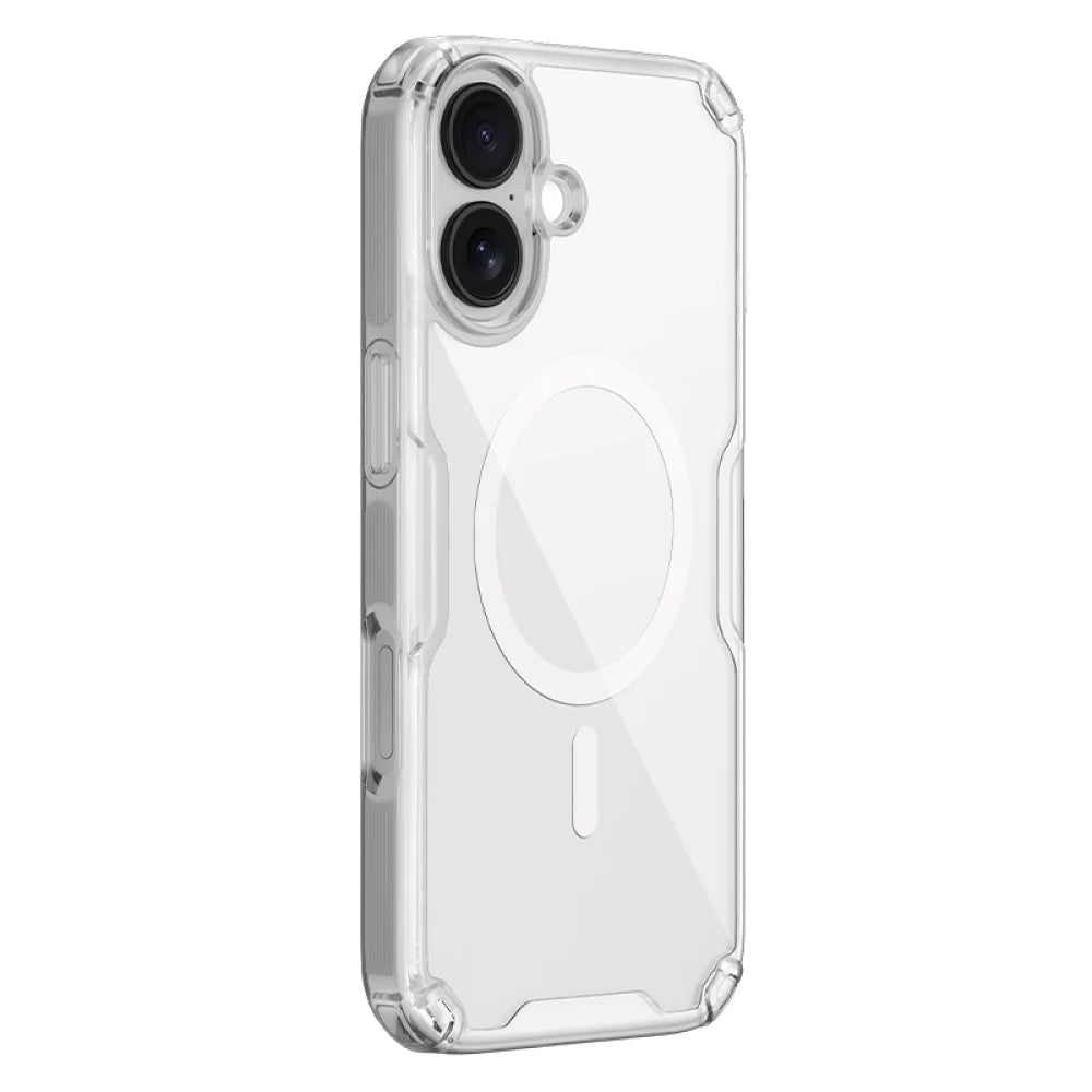 Husa de protectie Nillkin Nature TPU Pro compatibil cu iPhone 17, Alb