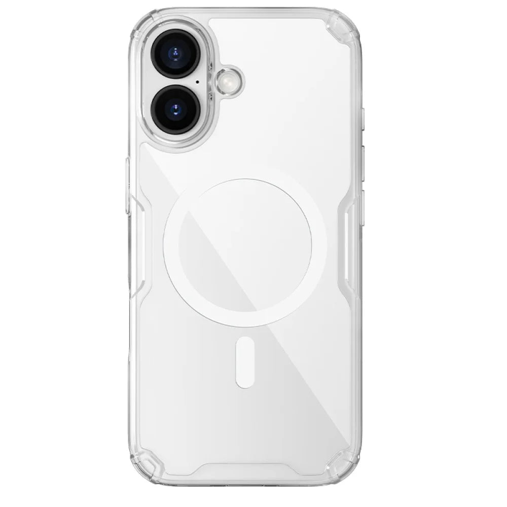 Husa de protectie Nillkin Nature TPU Pro compatibil cu iPhone 17, Alb