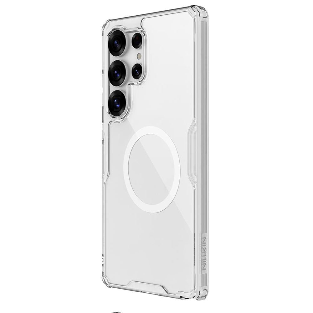 Husa de protectie Nillkin Nature compatibil cu Samsung Galaxy S25 Ultra, Alb