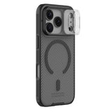 Husa de protectie Nillkin CamShield Pro Magnetic compatibil cu iPhone 17 Pro / iPhone 18 Pro, Negru Transparent