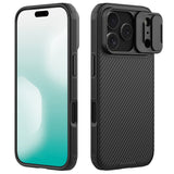 Husa de protectie Nillkin CamShield Pro Magnetic compatibil cu iPhone 17 Pro / iPhone 18 Pro, Negru