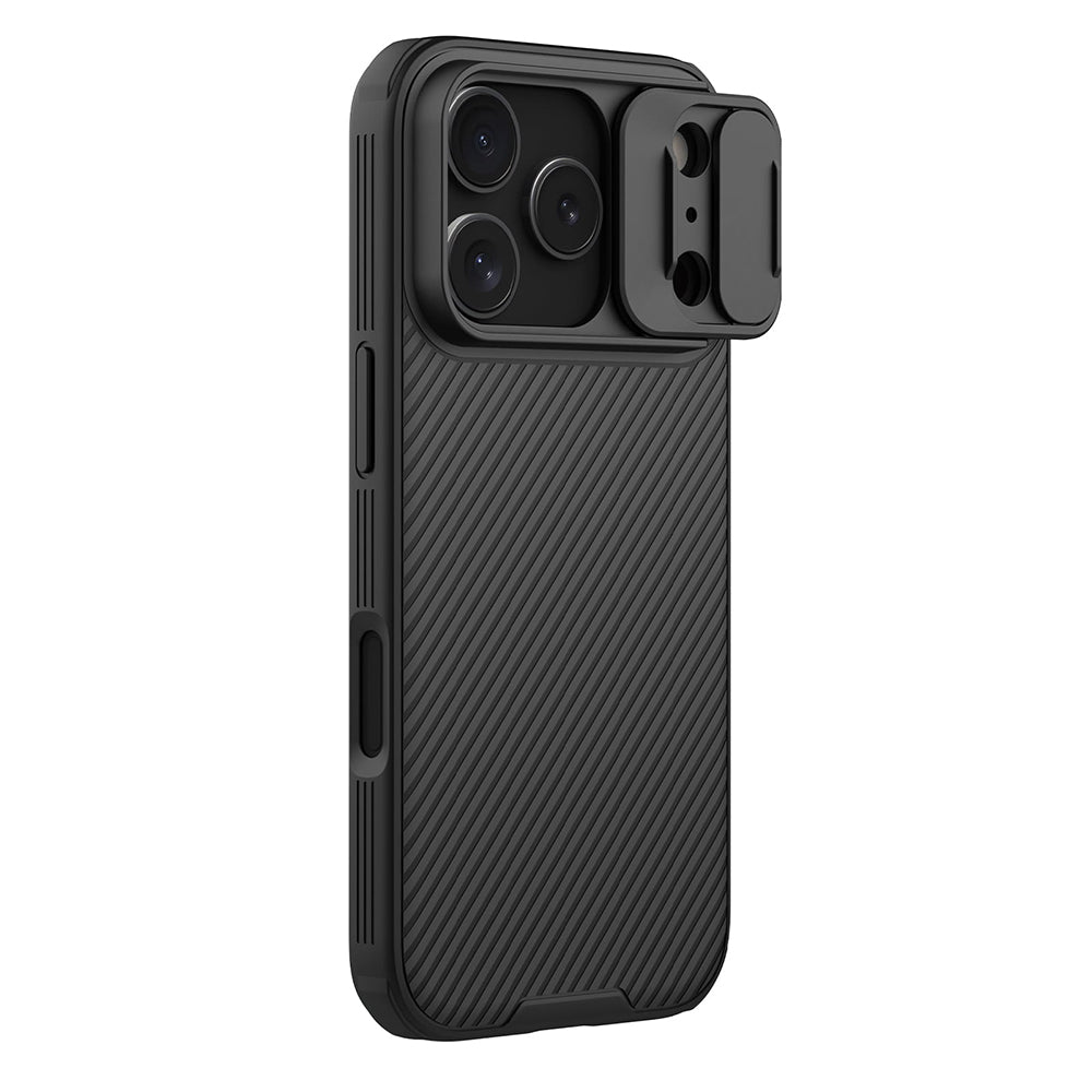 Husa de protectie Nillkin CamShield Pro Magnetic compatibil cu iPhone 17 Pro Max / iPhone 18 Pro Max, Negru