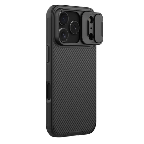 Husa de protectie Nillkin CamShield Pro Magnetic compatibil cu iPhone 17 Pro Max / iPhone 18 Pro Max, Negru