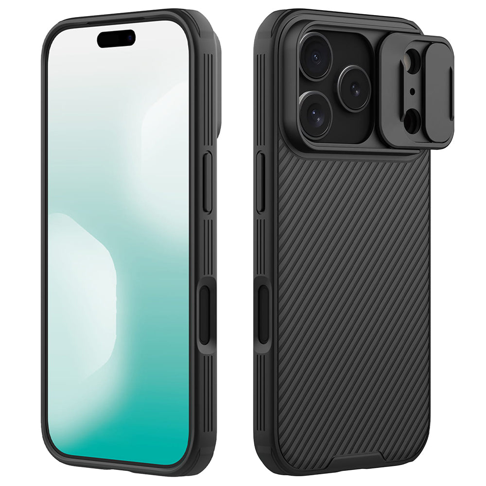 Husa de protectie Nillkin CamShield Pro Magnetic compatibil cu iPhone 17 Pro Max / iPhone 18 Pro Max, Negru