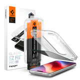 Folie de protectie Spigen Glas.tR EZ-FIT Pro HD compatibil cu iPhone 18 Pro, Privacy