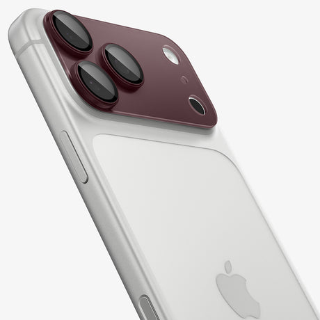 Folie de protectie Spigen Optik.tR EZ Fit Pro XL compatibil cu iPhone 18 Pro, Visiniu
