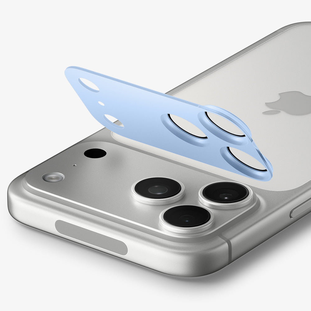 Folie de protectie Spigen Optik.tR EZ Fit Pro XL compatibil cu iPhone 18 Pro, Albastru