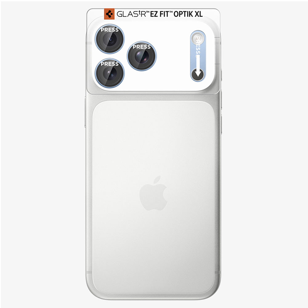 Folie de protectie Spigen Optik.tR EZ Fit Pro XL compatibil cu iPhone 18 Pro Max, Albastru
