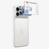 Folie de protectie Spigen Optik.tR EZ Fit Pro XL compatibil cu iPhone 18 Pro Max, Albastru