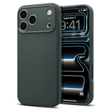 Husa de protectie Spigen Liquid Air compatibil cu iPhone 17 Pro / iPhone 18 Pro, Verde