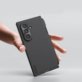 Husa de protectie Nillkin Super Frosted Shield compatibil cu Samsung Galaxy Z Fold7, Negru
