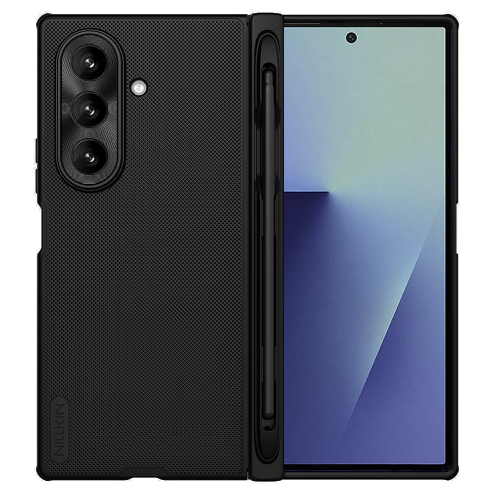 Husa de protectie Nillkin Super Frosted Shield compatibil cu Samsung Galaxy Z Fold7, Negru
