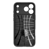 Husa de protectie Spigen Liquid Air compatibil cu iPhone 17 Pro Max / iPhone 18 Pro Max, Negru