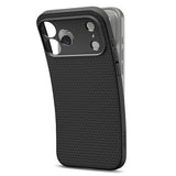 Husa de protectie Spigen Liquid Air compatibil cu iPhone 17 Pro Max / iPhone 18 Pro Max, Negru