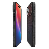 Husa de protectie Spigen Liquid Air compatibil cu iPhone 17 Pro Max / iPhone 18 Pro Max, Negru