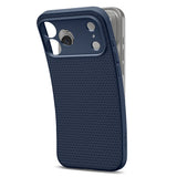 Husa de protectie Spigen Liquid Air compatibil cu iPhone 17 Pro / iPhone 18 Pro, Albastru