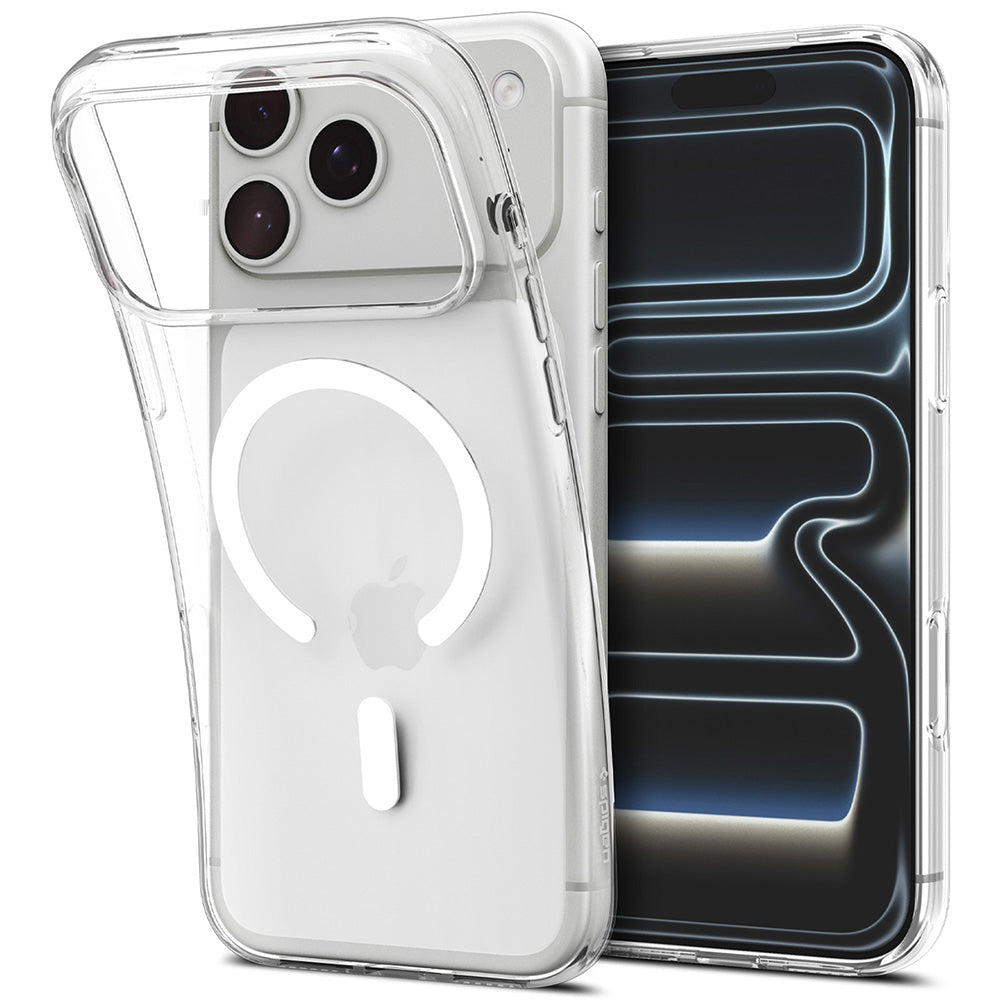 Husa de protectie Spigen Liquid Crystal compatibil cu iPhone 17 Pro / iPhone 18 Pro, Transparent