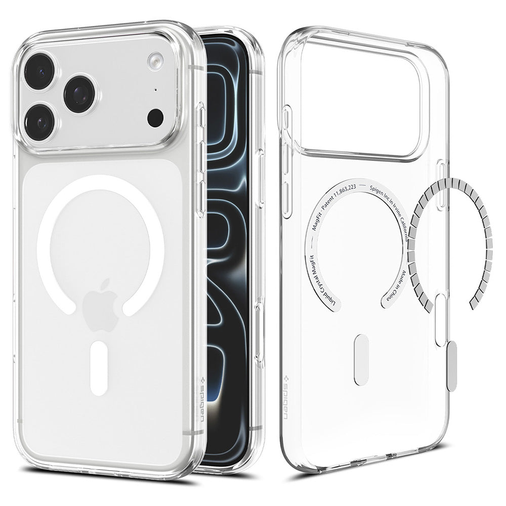 Husa de protectie Spigen Liquid Crystal compatibil cu iPhone 17 Pro / iPhone 18 Pro, Transparent