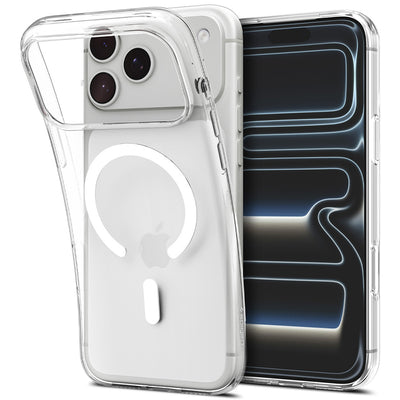Husa de protectie Spigen Liquid Crystal compatibil cu iPhone 17 Pro Max / iPhone 18 Pro Max, Alb
