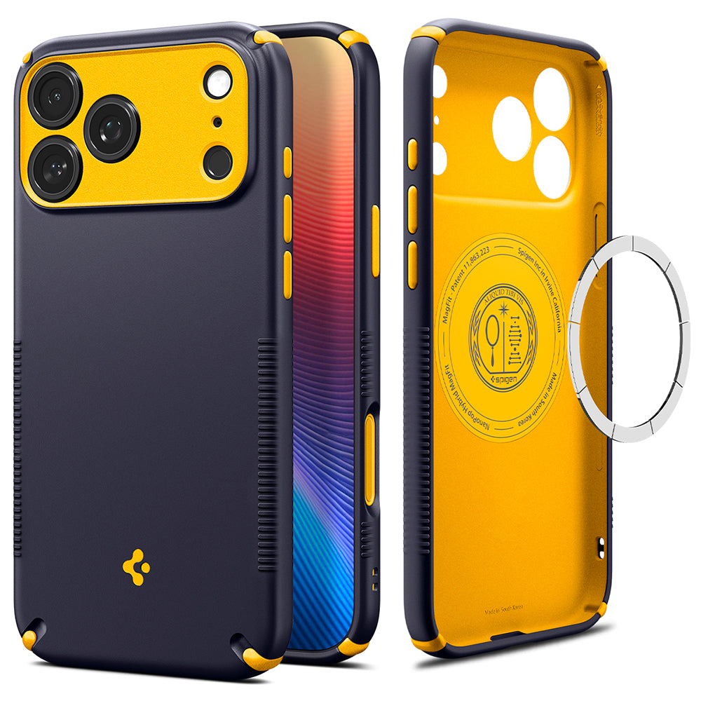 Husa de protectie Spigen Caseology Nano Pop compatibil cu iPhone 17 Pro / iPhone 18 Pro, Mov
