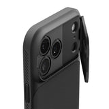 Husa de protectie Spigen Optik Armor compatibil cu iPhone 17 Pro Max / iPhone 18 Pro Max, Negru