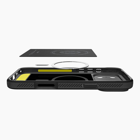 Husa de protectie Spigen Rugged Armor compatibil cu iPhone 17 Pro / iPhone 18 Pro, Negru