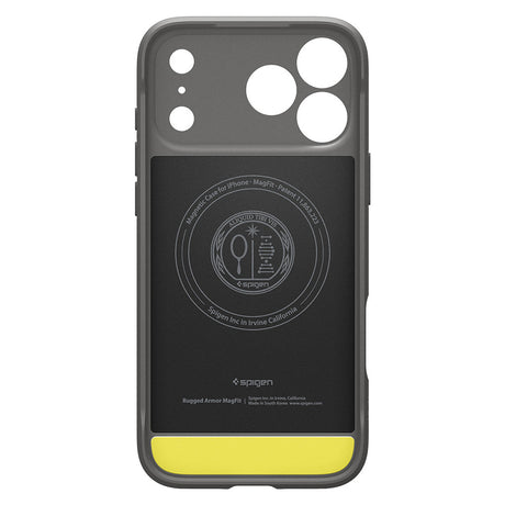 Husa de protectie Spigen Rugged Armor compatibil cu iPhone 18 Pro / iPhone 17 Pro, Gri