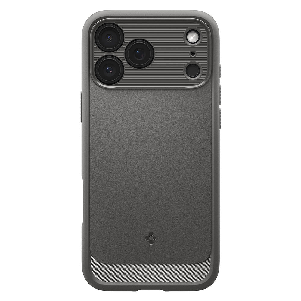 Husa de protectie Spigen Rugged Armor compatibil cu iPhone 18 Pro Max / iPhone 17 Pro Max, Gri