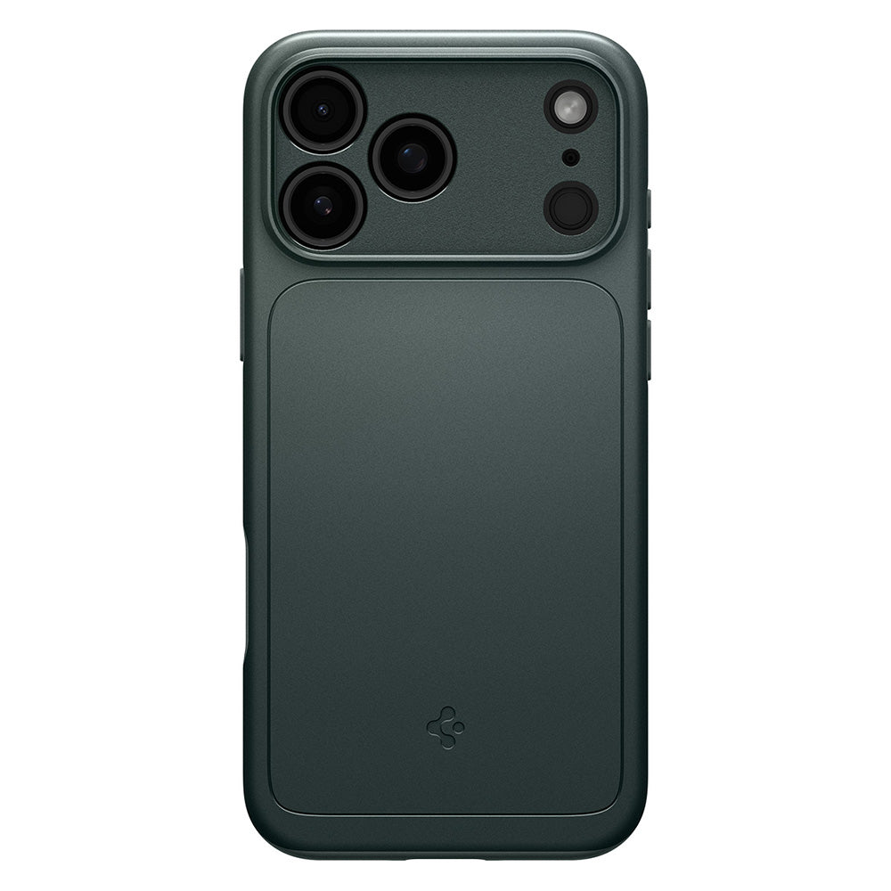 Husa de protectie Spigen Thin Fit compatibil cu iPhone 17 Pro / iPhone 18 Pro, Verde inchis