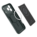 Husa de protectie Spigen Thin Fit compatibil cu iPhone 18 Pro Max / iPhone 17 Pro Max, Verde inchis