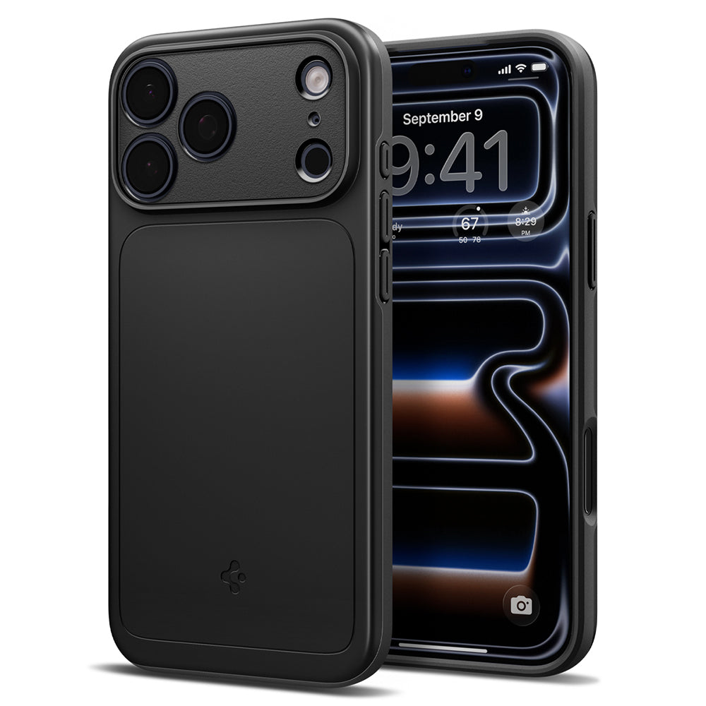 Husa de protectie Spigen Thin Fit compatibil cu iPhone 17 Pro Max / iPhone 18 Pro Max, Negru