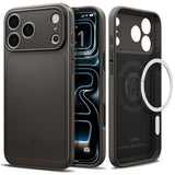 Husa de protectie Spigen Thin Fit compatibil cu iPhone 17 Pro / iPhone 18 Pro, Gri